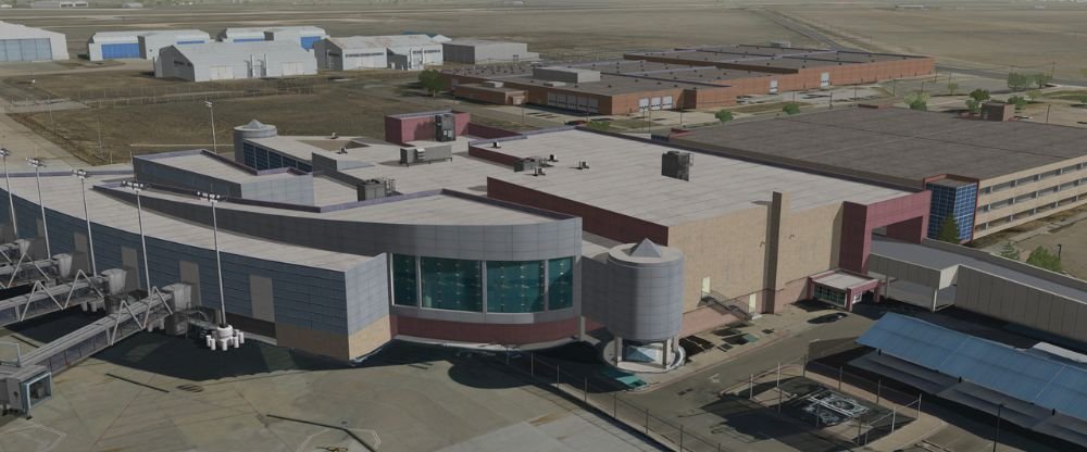 United Airlines AMA Terminal- Rick Husband Amarillo Airport