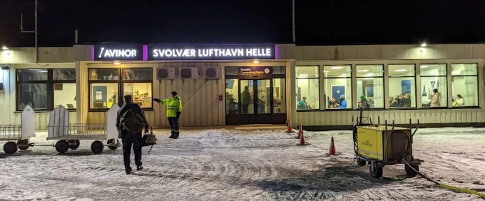 Widerøe Airlines SVJ Terminal – Svolvær Airport