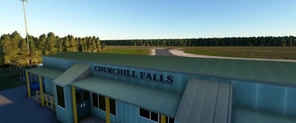 PAL Airlines ZUM Terminal – Churchill Falls Airport