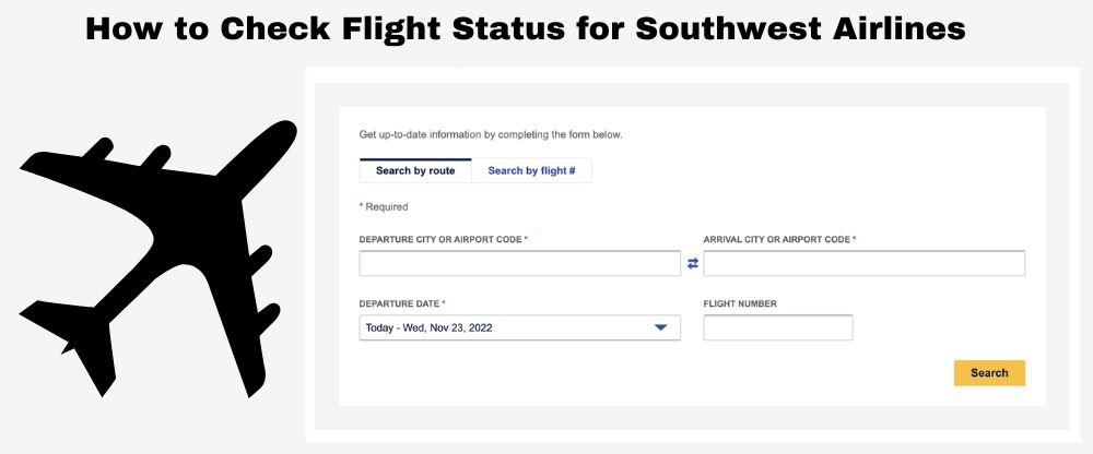 How to Check Flight Status for Southwest Airlines